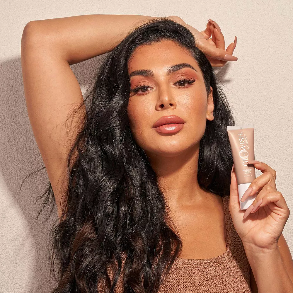 HUDA BEAUTY GloWish Multidew Vegan Skin Tint Foundation - Image 4