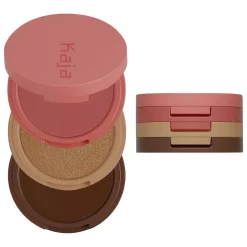 Kaja Face Bento Cream Bronzer, Powder Blush & Highlighter Sculpting Trio