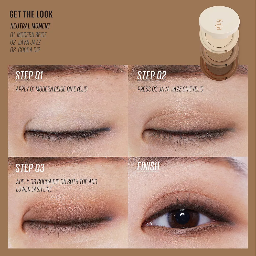 Kaja Eye Bento Bouncy Eyeshadow Trio - Image 3