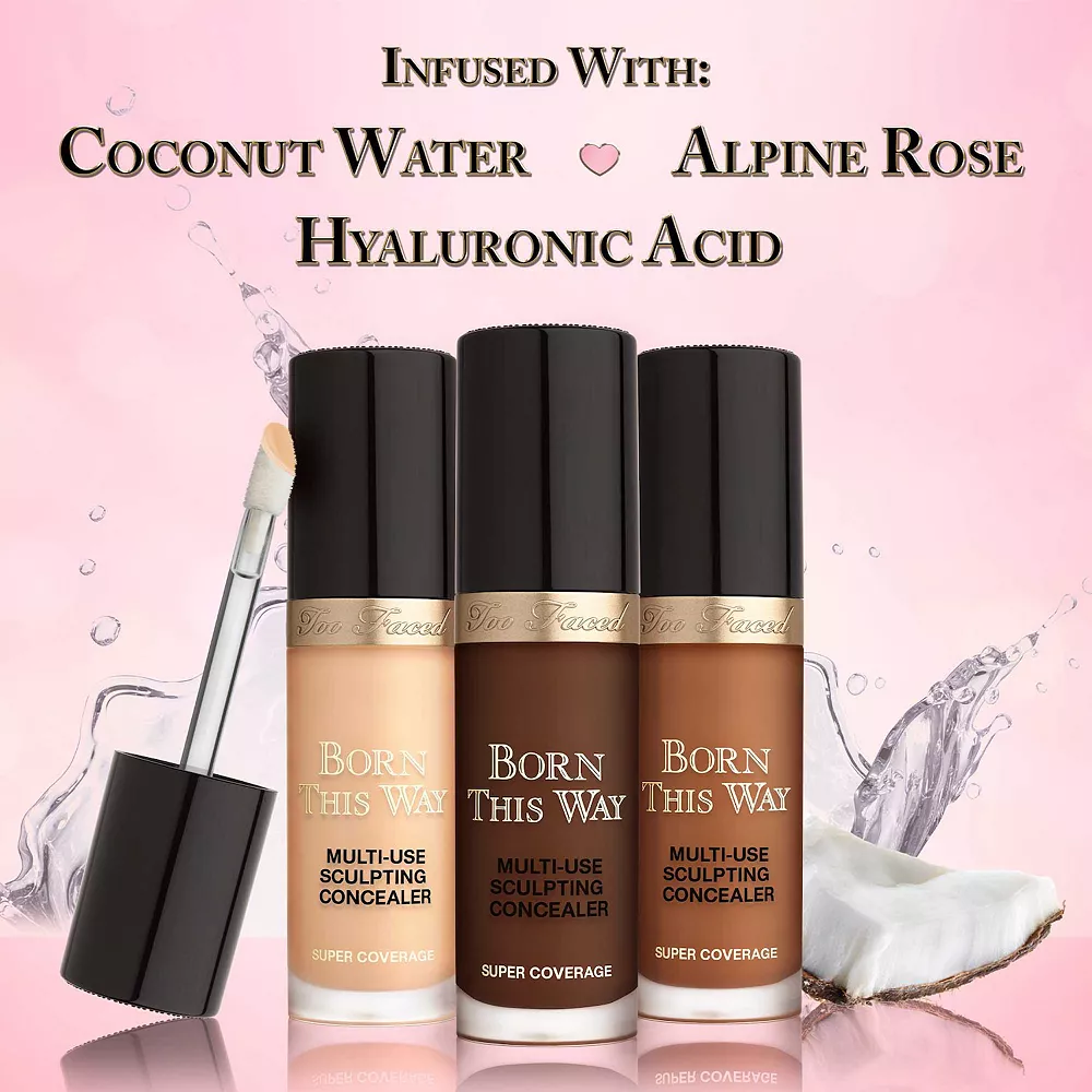 Too Faced Born This Way Super Coverage Multi-Use Longwear Concealer - Image 3