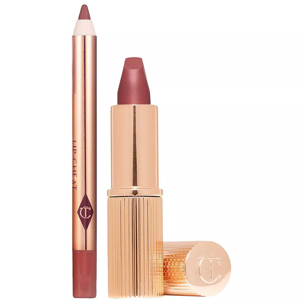 Charlotte Tilbury Mini Pillow Talk Lipstick & Liner Set 3 Charlotte Tilbury Mini Pillow Talk Lipstick & Liner Set