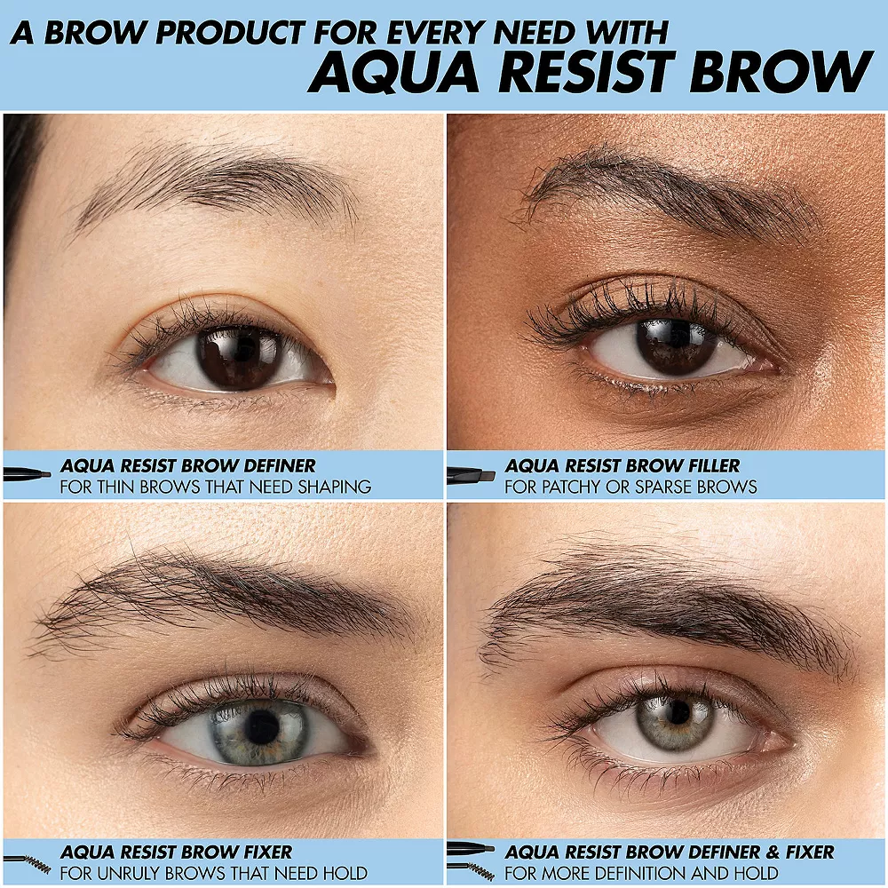 MAKE UP FOR EVER Aqua Resist Waterproof Eyebrow Filler Pencil - Image 4