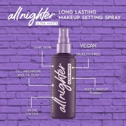 Urban Decay All Nighter Ultra Matte Makeup Setting Spray -body spray shop 5125364 ALT2