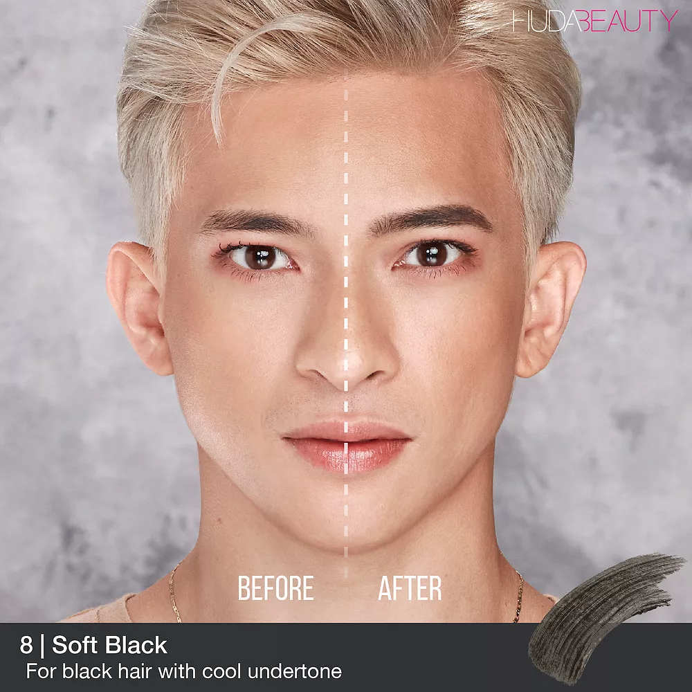 HUDA BEAUTY #BombBrows Full N Fluffy Volumizing Fiber Gel - Image 4