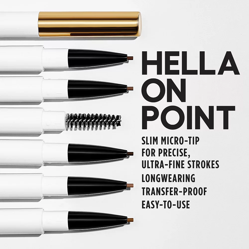 GXVE Hella On Point Clean Ultra-Fine Brow Pencil - Image 2