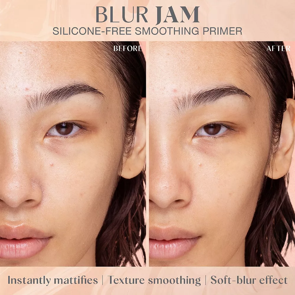 HUDA BEAUTY Glowish Blur Jam Silicone Free Smoothing Primer - Image 4