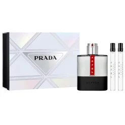 Prada Luna Rossa Carbon Eau De Toilette Set