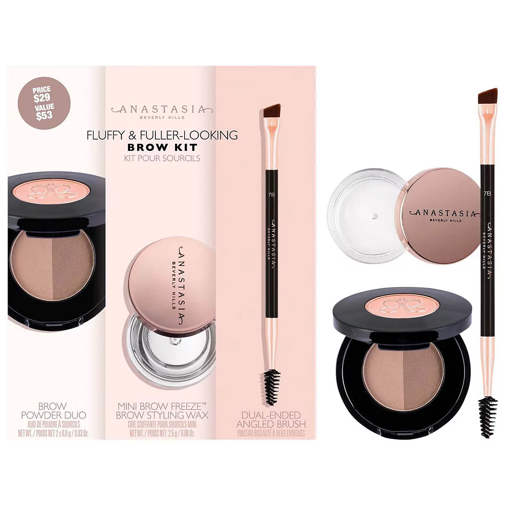 Anastasia Beverly Hills Fluffy & Fuller Looking Brow Kit 3 Anastasia Beverly Hills Fluffy & Fuller Looking Brow Kit