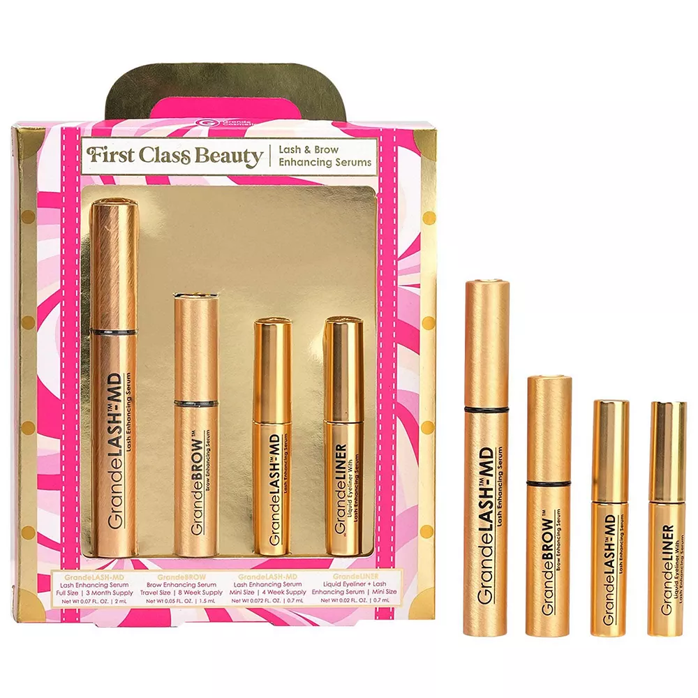 Grande Cosmetics First Class Beauty Lash And Brow Set 3 Grande Cosmetics First Class Beauty Lash And Brow Set