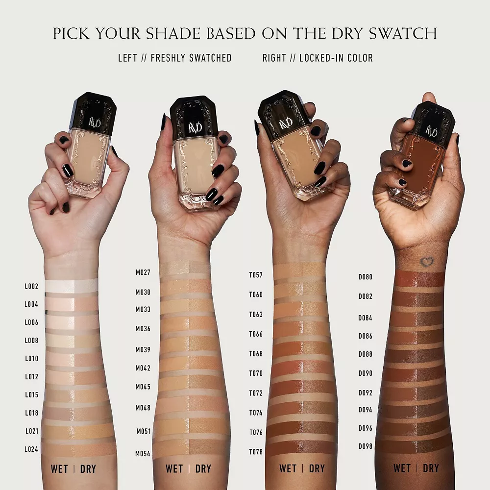 KVD Beauty Good Apple Full-Coverage Transfer-Proof Vegan Serum Foundation - Image 4